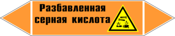 Маркировка трубопровода "разбавленная серная кислота" (k28, пленка, 126х26 мм)" - Маркировка трубопроводов - Маркировки трубопроводов "КИСЛОТА" - Магазин охраны труда ИЗО Стиль