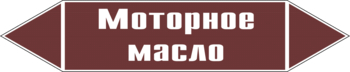 Маркировка трубопровода "моторное масло" (пленка, 252х52 мм) - Маркировка трубопроводов - Маркировки трубопроводов "ЖИДКОСТЬ" - Магазин охраны труда ИЗО Стиль